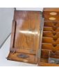 Petit Cabinet Porte Lettres en Acajou XIXe Siècles