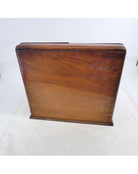 Petit Cabinet Porte Lettres en Acajou XIXe Siècles