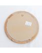 Oil on Fabric Round Frame Gallant Scene