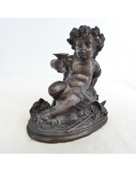 Petit Sujet en Bronze dans le Goût de CLODION