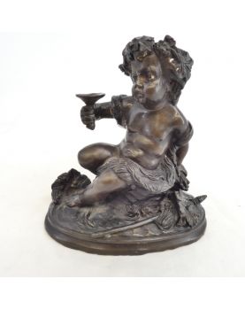 Petit Sujet en Bronze dans le Goût de CLODION