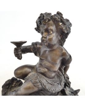 Petit Sujet en Bronze dans le Goût de CLODION