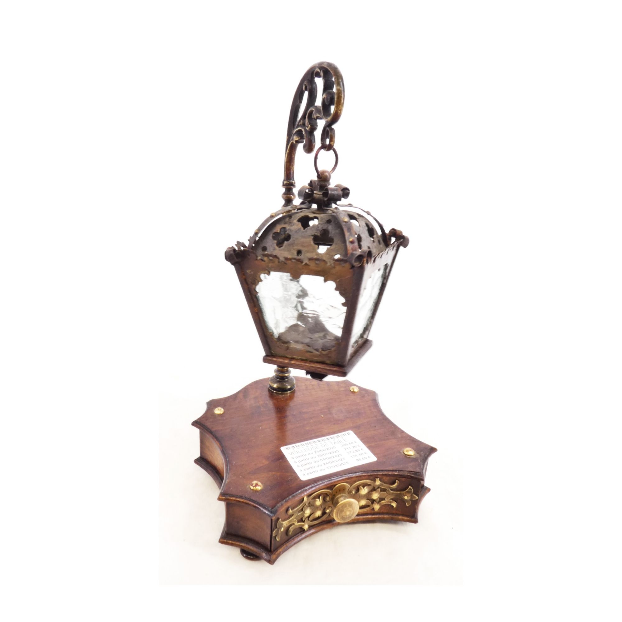 Veilleuse de Table Style Gothique 1 Tiroir Veilleuse de Table Style Gothique 1 Tiroir