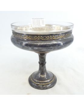 Silver Metal Centerpiece Cup