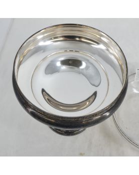 Silver Metal Centerpiece Cup