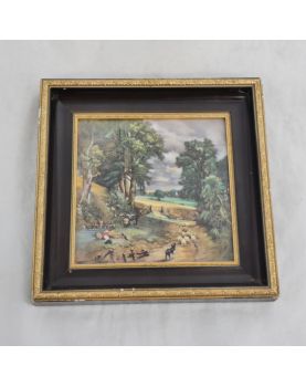 Shepherd Decor Earthenware Tile