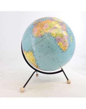 Globe Terrestre Tripode Cartes Taride