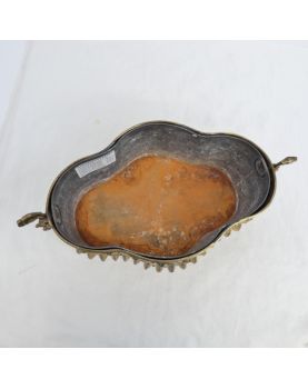 Jardinière en Laiton Repoussé