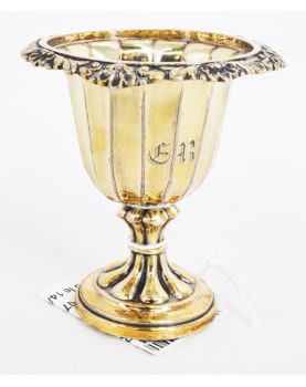 Coquetier en Vermeil Poinçon Vieillard XIXe Siècle