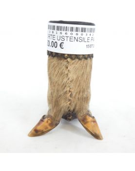 Petit Porte Ustensile en Patte de Chevreuil