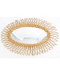 Miroir en Rotin Ovale