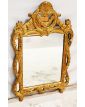 Miroir Doré Modèle Coquille