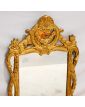 Miroir Doré Modèle Coquille