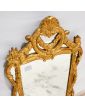 Miroir Doré Modèle Coquille