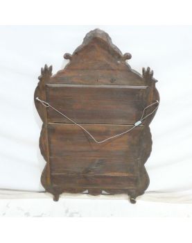 Miroir Doré Modèle Coquille
