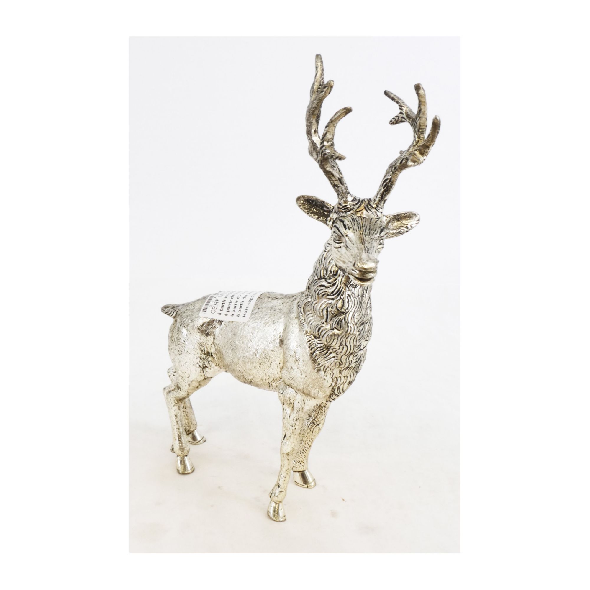 Silver Metal Deer Silver Metal Deer