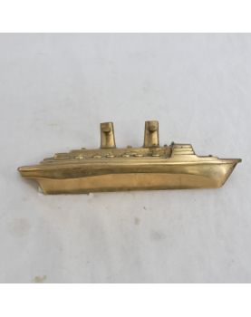 Petite Paquebot France en Bronze