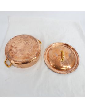 Sauteuse en Cuivre VILLEDIEU