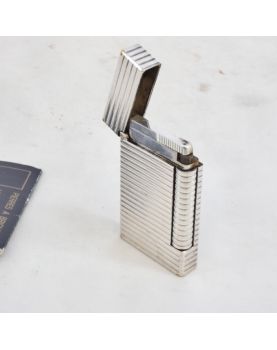 Briquet DUPONT Femme en Métal Argenté