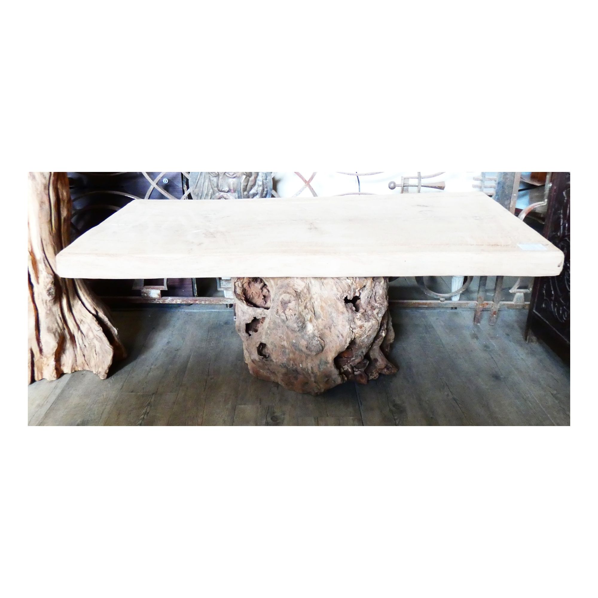 Table Basse Tronc Table Basse Tronc