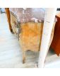 Commode Pompadour Style Louis XV Marbre Rouge Accidenté