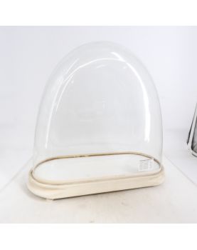 Pendulum Globe in Glass with Painted Socle