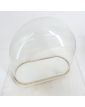 Globe de Pendule en Verre avec Socle Peint