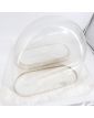 Globe de Pendule en Verre avec Socle Peint