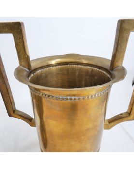 Paire de Vases en Laiton VILLEDIEU