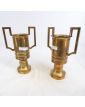 Paire de Vases en Laiton VILLEDIEU