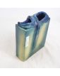 Earthenware Vase with Draped Look