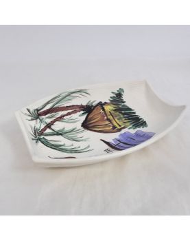 VALLAURIS Oval Cup African Decor