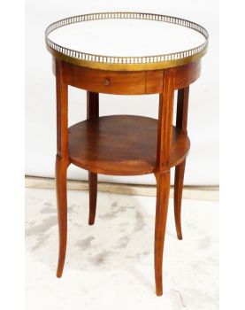 Petite Table Bouillotte à Galerie