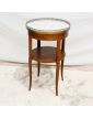 Small Bouillotte Table with Gallery