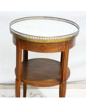 Petite Table Bouillotte à Galerie