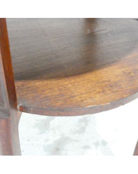 Small Bouillotte Table with Gallery