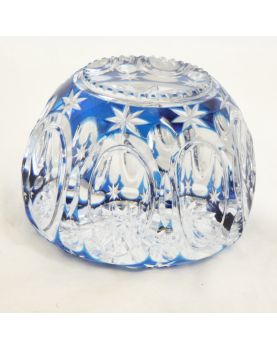 Sulfure en Cristal Bleu Décor Étoiles