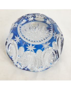Blue Crystal Sulfide Star Decor