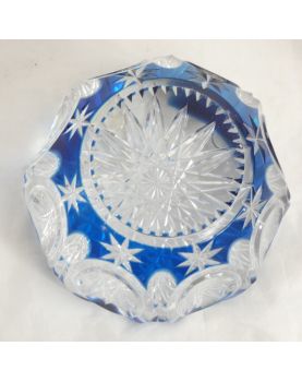 Blue Crystal Sulfide Star Decor