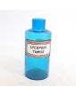 Ancien Flacon de Pharmacie Verre Bleu Sans Bouchon