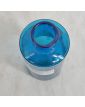 Ancien Flacon de Pharmacie Verre Bleu Sans Bouchon