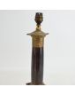 Empire Mahogany Veneer Lamp Base