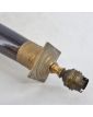Pied de Lampe Empire Placage Acajou