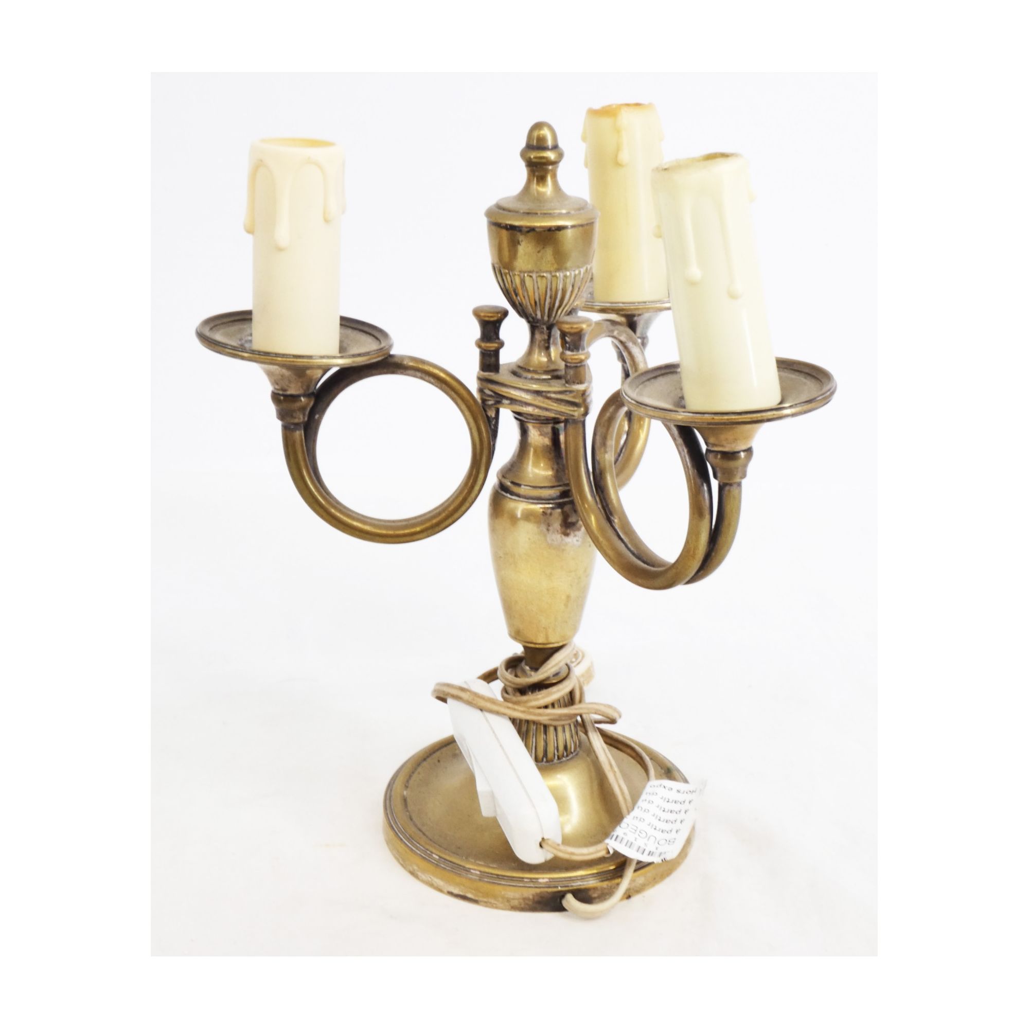 Triple Bronze Candle Holder Triple Bronze Candle Holder