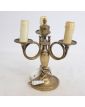 Bougeoir Triple en Bronze