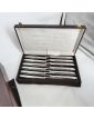 Cutlery Set - Set of 7 Boxes with 112 Pieces SAGLIER Frères in Silver Metal