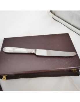 Cutlery Set - Set of 7 Boxes with 112 Pieces SAGLIER Frères in Silver Metal