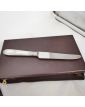 Cutlery Set - Set of 7 Boxes with 112 Pieces SAGLIER Frères in Silver Metal