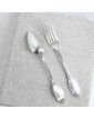 Cutlery Set - Set of 7 Boxes with 112 Pieces SAGLIER Frères in Silver Metal