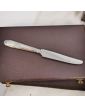 Cutlery Set - Set of 7 Boxes with 112 Pieces SAGLIER Frères in Silver Metal